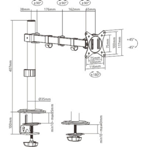 Кронштейн HiSmart HS082390
