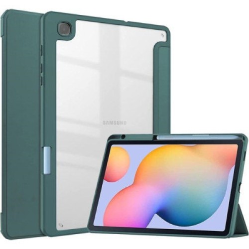 Чехол для планшета BeCover Soft Edge Stylus Mount Samsung Tab S6 Lite (2024) 10.4" P620/P625/P627 Dark Green (710838)