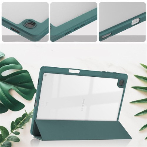 Чехол для планшета BeCover Soft Edge Stylus Mount Samsung Tab S6 Lite (2024) 10.4" P620/P625/P627 Dark Green (710838)