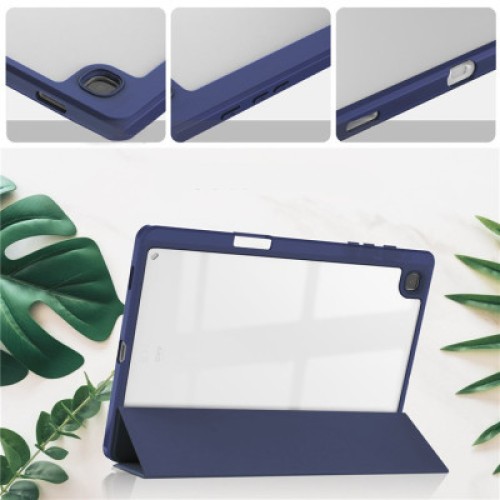 Чехол для планшета BeCover Soft Edge Stylus Mount Samsung Tab S6 Lite (2024) 10.4" P620/P625/P627 Deep Blue (710837)