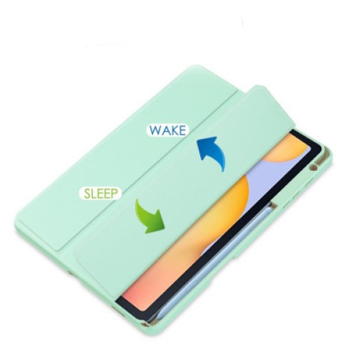 Чехол для планшета BeCover Soft Edge Stylus Mount Samsung Tab S6 Lite (2024) 10.4" P620/P625/P627 Green (710842)