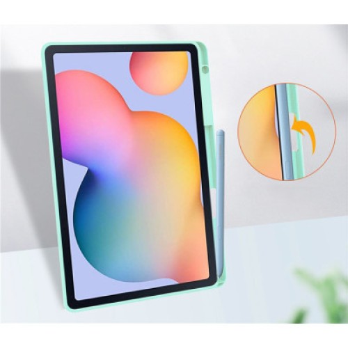 Чехол для планшета BeCover Soft Edge Stylus Mount Samsung Tab S6 Lite (2024) 10.4" P620/P625/P627 Green (710842)