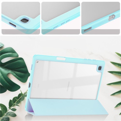 Чехол для планшета BeCover Soft Edge Stylus Mount Samsung Tab S6 Lite (2024) 10.4" P620/P625/P627 Light Blue (710841)
