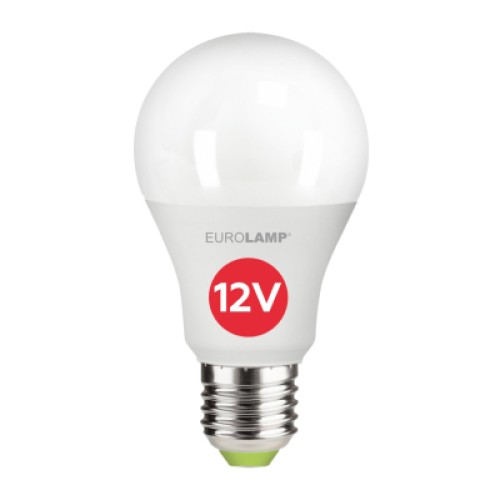 Лампочка Eurolamp LED ECO A60 12W E27 4000K 12-48V (LED-A60-12274(12-48V))