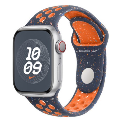 Ремешок для смарт-часов Apple 41mm Blue Flame Nike Sport Band - S/M (MUUT3ZM/A) Ремешок для смарт-часов Apple 41mm Blue Flame Nike Sport Band - S/M (MUUT3ZM/A)