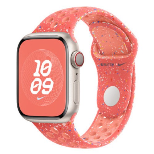 Ремешок для смарт-часов Apple 41mm Magic Ember Nike Sport Band - S/M (MUUX3ZM/A) Ремешок для смарт-часов Apple 41mm Magic Ember Nike Sport Band - S/M (MUUX3ZM/A)