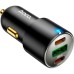 Зарядное устройство HOCO NZ6 2xType-C, USB-A Black (6931474765185)