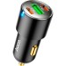 Зарядное устройство HOCO NZ6 2xType-C, USB-A Black (6931474765185)