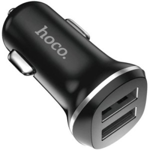 Зарядний пристрій HOCO Z1 2xUSB Black (6957531035909)