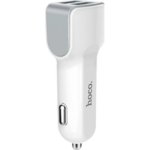 Зарядное устройство HOCO Z23 2xUSB White (6957531078012)