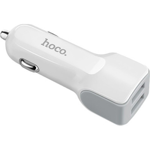Зарядное устройство HOCO Z23 2xUSB White (6957531078012)