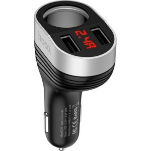 Зарядное устройство HOCO Z29 2xUSB Black (6957531092186)