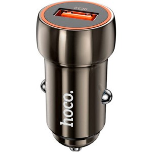 Зарядное устройство HOCO Z46 USB Metal Gray (6931474770271)