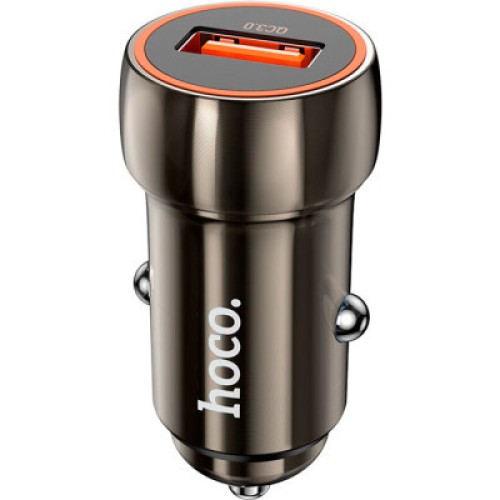 Зарядное устройство HOCO Z46 USB Metal Gray (6931474770271)