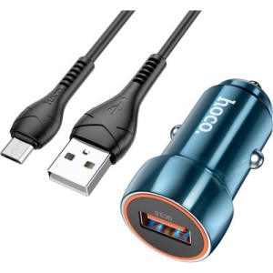 Зарядное устройство HOCO Z46 USB Sapphire Blue (6931474770301)