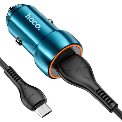 Зарядное устройство HOCO Z46 USB Sapphire Blue (6931474770301)