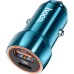 Зарядное устройство HOCO Z46A USB-A/Type-C Sapphire Blue (6931474770349)