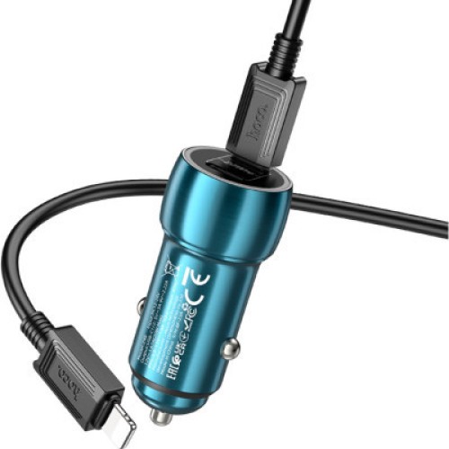 Зарядное устройство HOCO Z48 Tough Type-С/Type-C Sapphire Blue (6931474795021)