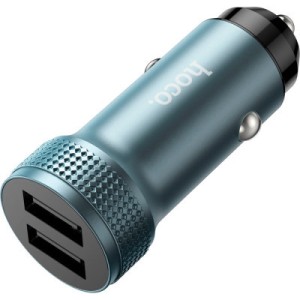 Зарядное устройство HOCO Z49 Level 2xUSB Metal Gray (6931474795618)