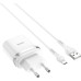 Зарядное устройство HOCO C12Q Smart QC3.0 charger set(Micro) White (6931474716286)