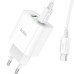 Зарядное устройство HOCO C80A Plus Rapido PD20W+QC3.0 charger set(C to C) White (6931474779908)