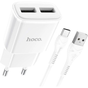 Зарядное устройство HOCO C88A White (6931474749550)