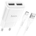 Зарядное устройство HOCO C88A White (6931474749550)