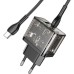 Зарядное устройство HOCO N34 Dazzling dual-port Black (6931474799180)