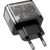 Зарядное устройство HOCO N34 Dazzling dual-port Black (6931474799166)