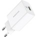 Зарядное устройство BOROFONE BA21A Long journey single port QC3.0 charger set (Type-C) White (BA21ACW)