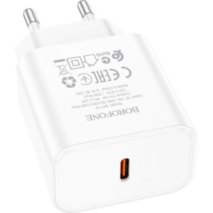 Зарядное устройство BOROFONE BA71A Power White (BA71AW)
