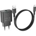 Зарядное устройство BOROFONE BA72A charger set (Type-C) Black (BA72ACB)
