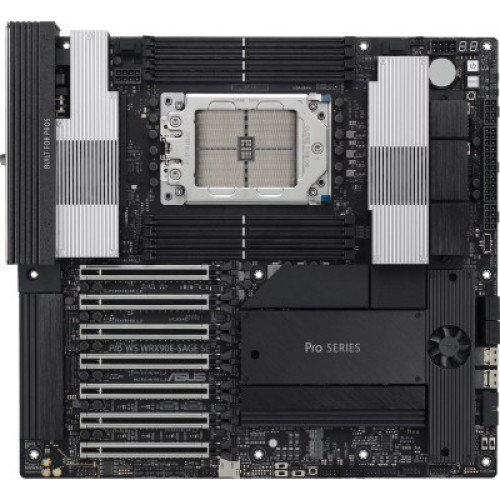 Серверная материнская плата ASUS PRO WS WRX90E-SAGE SE sTR5 WRX90 8xDDR5 M.2 EEB (90MB1FW0-M0EAY0)