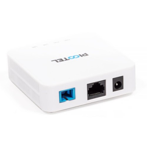 Опто-волоконное оборудование Picotel Абонентский терминал PU-X910 EPON/GPON, 1xSC/UPC, 1x10/100/1000Base-T, 12V DC, cdata f501 (PU-X910)
