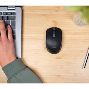 Мышка Trust Ozza compact Bluetooth/Wireless/USB-A Black (24819)