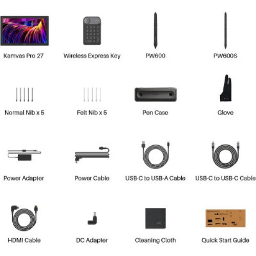 Планшет-монитор Huion Kamvas Pro 27 (GT2701)