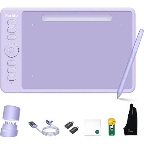 Графический планшет Parblo Intangbo S Violet (INTANGBOSP)