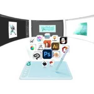 Графічний планшет Parblo Intangbo X7 Green (INTANGBOX7G)