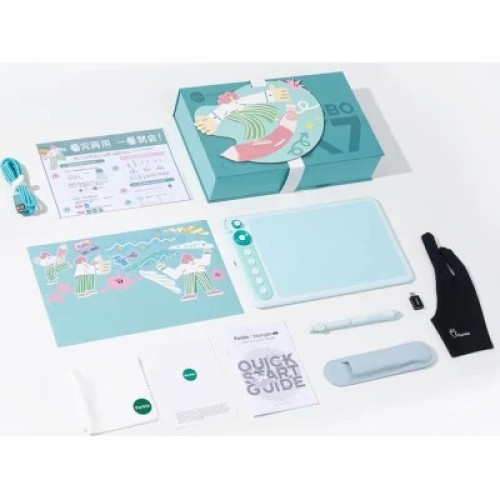 Графический планшет Parblo Intangbo X7 Green (INTANGBOX7G)