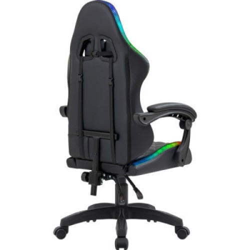 Кресло игровое Defender Energy RGB Black (64559)