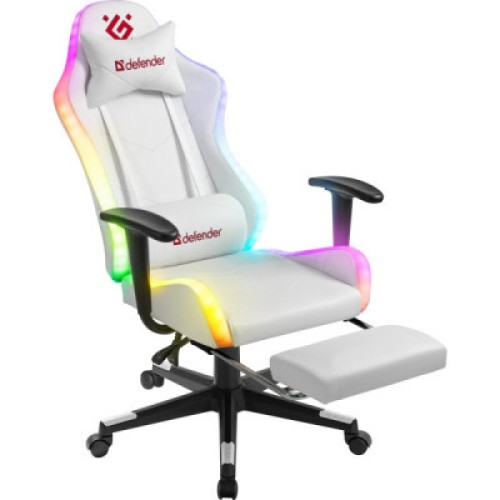 Кресло игровое Defender Watcher RGB White (64336)