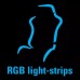 Кресло игровое Sandberg Commander RGB Black (640-94)
