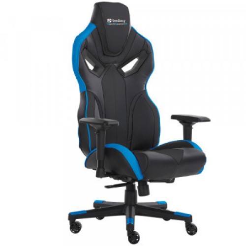 Кресло игровое Sandberg VoodooBlack/Blue (640-82)