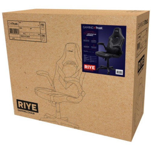 Кресло игровое Trust GXT703 Riye Black (25128)
