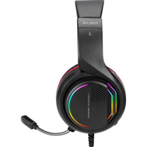 Наушники Xtrike ME GH-903 RGB-LED Black (GH-903)