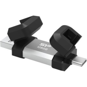 USB флеш накопитель Silicon Power USB 128G SILICON POWER usb3.2+TypeC Mobile C51 (SP128GBUC3C51V1S)