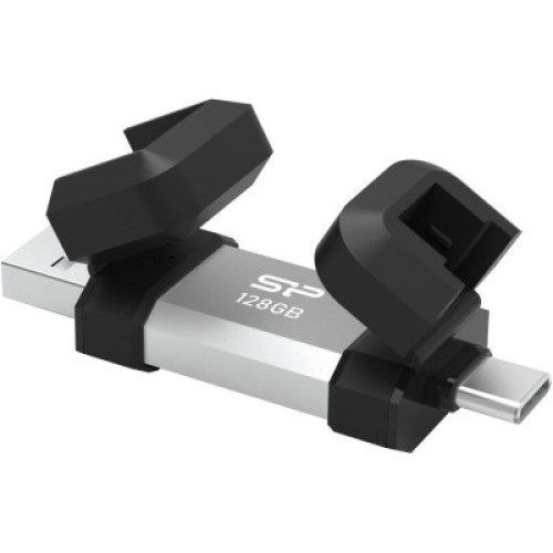 USB флеш накопитель Silicon Power USB 128G SILICON POWER usb3.2+TypeC Mobile C51 (SP128GBUC3C51V1S)