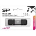 USB флеш накопитель Silicon Power USB 128G SILICON POWER usb3.2+TypeC Mobile C51 (SP128GBUC3C51V1S)
