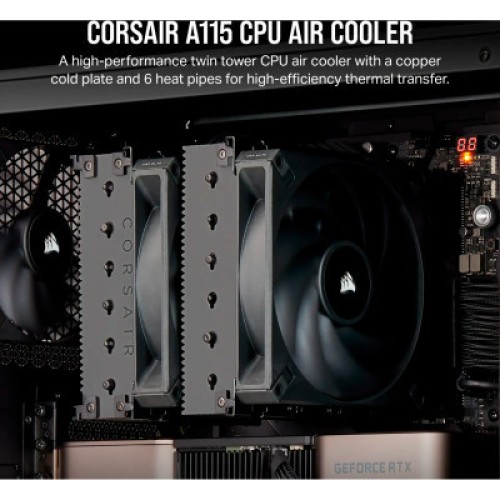 Кулер для процессора Corsair A115 Black (CT-9010011-WW)