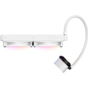Система жидкостного охлаждения NZXT Kraken RGB 280mm w/Display, (RL-KR280-W1)